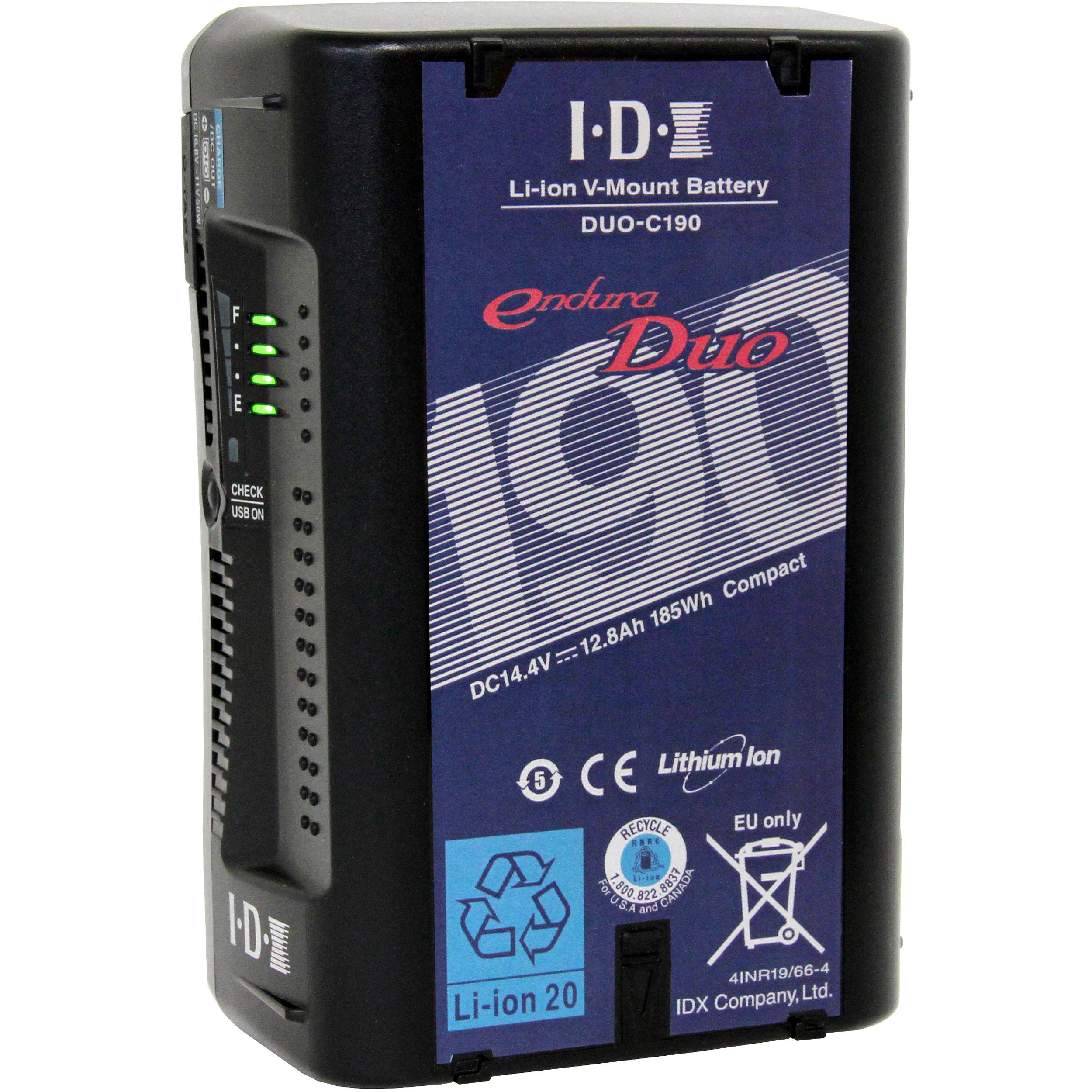 IDX System Technology DUO-C190 185Wh Li-Ion V-Mount Battery
