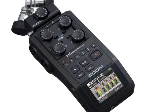 Zoom H6 Portable Handheld Field Recorder